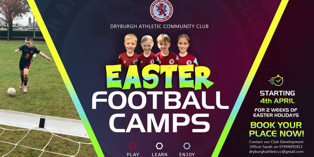 Easter Football Camps My Club Hub